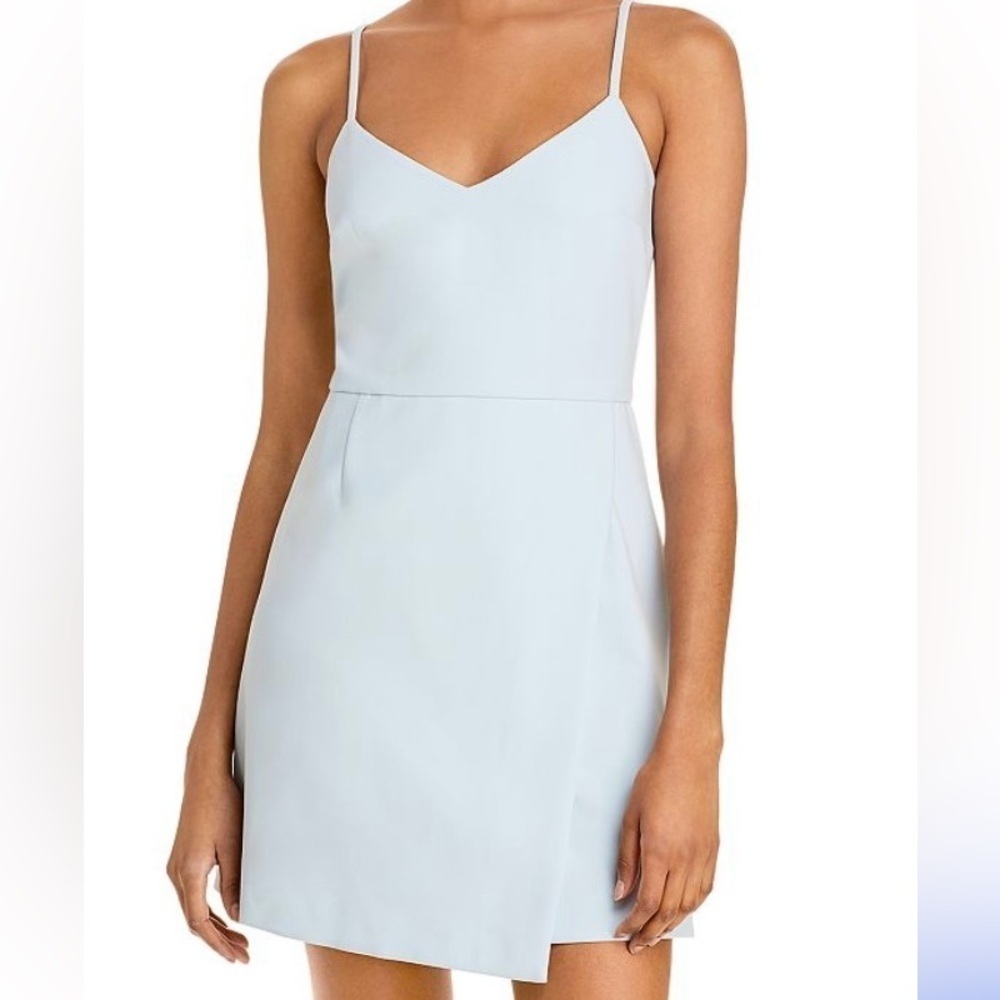 French Connection Powder Blue Mini Dress Size 2